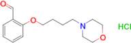 2-[4-(4-morpholinyl)butoxy]benzaldehyde hydrochloride