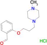 2-[3-(4-methyl-1-piperazinyl)propoxy]benzaldehyde hydrochloride