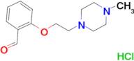 2-[2-(4-methyl-1-piperazinyl)ethoxy]benzaldehyde hydrochloride