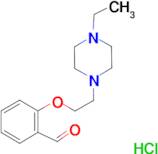 2-[2-(4-ethyl-1-piperazinyl)ethoxy]benzaldehyde hydrochloride