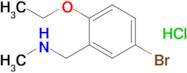 (5-bromo-2-ethoxybenzyl)methylamine hydrochloride