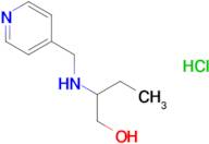 2-[(4-pyridinylmethyl)amino]-1-butanol hydrochloride