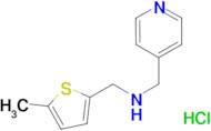 [(5-methyl-2-thienyl)methyl](4-pyridinylmethyl)amine hydrochloride