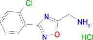 {[3-(2-chlorophenyl)-1,2,4-oxadiazol-5-yl]methyl}amine hydrochloride
