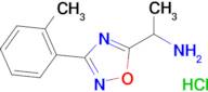 {1-[3-(2-methylphenyl)-1,2,4-oxadiazol-5-yl]ethyl}amine hydrochloride