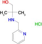 2-methyl-2-[(2-pyridinylmethyl)amino]-1-propanol hydrochloride