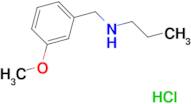 N-(3-methoxybenzyl)-1-propanamine hydrochloride