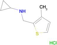 N-[(3-methyl-2-thienyl)methyl]cyclopropanamine hydrochloride