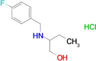 2-[(4-fluorobenzyl)amino]-1-butanol hydrochloride