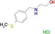 2-{[4-(methylthio)benzyl]amino}ethanol hydrochloride