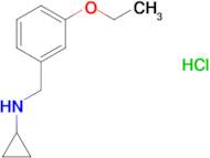 N-(3-ethoxybenzyl)cyclopropanamine hydrochloride