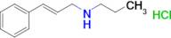 [(2E)-3-phenyl-2-propen-1-yl]propylamine hydrochloride