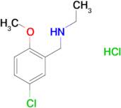 N-(5-chloro-2-methoxybenzyl)ethanamine hydrochloride