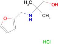 2-[(2-furylmethyl)amino]-2-methyl-1-propanol hydrochloride