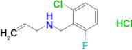 N-(2-chloro-6-fluorobenzyl)-2-propen-1-amine hydrochloride