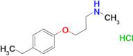 [3-(4-ethylphenoxy)propyl]methylamine hydrochloride