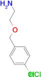 {2-[(4-chlorobenzyl)oxy]ethyl}amine hydrochloride