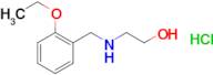 2-[(2-ethoxybenzyl)amino]ethanol hydrochloride