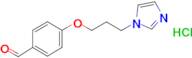 4-[3-(1H-imidazol-1-yl)propoxy]benzaldehyde hydrochloride