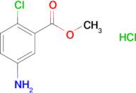 methyl 5-amino-2-chlorobenzoate hydrochloride