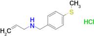 N-[4-(methylthio)benzyl]-2-propen-1-amine hydrochloride