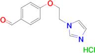 4-[2-(1H-imidazol-1-yl)ethoxy]benzaldehyde hydrochloride