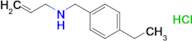 N-(4-ethylbenzyl)-2-propen-1-amine hydrochloride