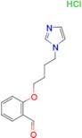 2-[4-(1H-imidazol-1-yl)butoxy]benzaldehyde hydrochloride