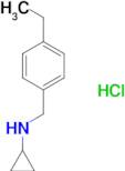 N-(4-ethylbenzyl)cyclopropanamine hydrochloride