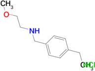 N-(4-ethylbenzyl)-2-methoxyethanamine hydrochloride