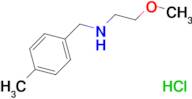 (2-methoxyethyl)(4-methylbenzyl)amine hydrochloride