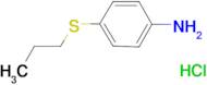 [4-(propylthio)phenyl]amine hydrochloride