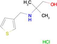 2-methyl-2-[(3-thienylmethyl)amino]-1-propanol hydrochloride