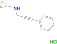 N-(3-phenyl-2-propyn-1-yl)cyclopropanamine hydrochloride