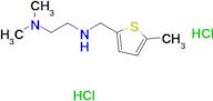 N,N-dimethyl-N'-[(5-methyl-2-thienyl)methyl]-1,2-ethanediamine dihydrochloride