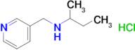 N-(3-pyridinylmethyl)-2-butanamine hydrochloride