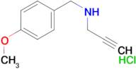 N-(4-methoxybenzyl)-2-propyn-1-amine hydrochloride