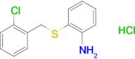 {2-[(2-chlorobenzyl)thio]phenyl}amine hydrochloride