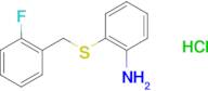 {2-[(2-fluorobenzyl)thio]phenyl}amine hydrochloride