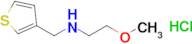 (2-methoxyethyl)(3-thienylmethyl)amine hydrochloride