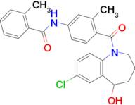 N-(4-(7-Chloro-5-hydroxy-2,3,4,5-tetrahydro-1H-benzo[b]azepine-1-carbonyl)-3-methylphenyl)-2-met...