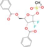 2-Deoxy-2,2-difluoro-D-erythro-pentofuranose-3,5-dibenzoate-1-methanesulfonate