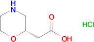 (S)-2-(Morpholin-2-yl)acetic acid hydrochloride