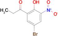 1-(5-Bromo-2-hydroxy-3-nitrophenyl)propan-1-one