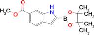 Methyl 2-(4,4,5,5-tetramethyl-1,3,2-dioxaborolan-2-yl)-1H-indole-6-carboxylate