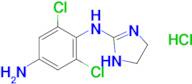 2,6-Dichloro-N1-(4,5-dihydro-1H-imidazol-2-yl)benzene-1,4-diamine hydrochloride