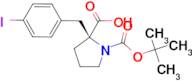 (S)-1-(tert-Butoxycarbonyl)-2-(4-iodobenzyl)pyrrolidine-2-carboxylic acid