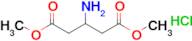 Dimethyl 3-aminopentanedioate hydrochloride
