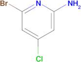 6-Bromo-4-chloropyridin-2-amine