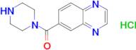 Piperazin-1-yl(quinoxalin-6-yl)methanone hydrochloride